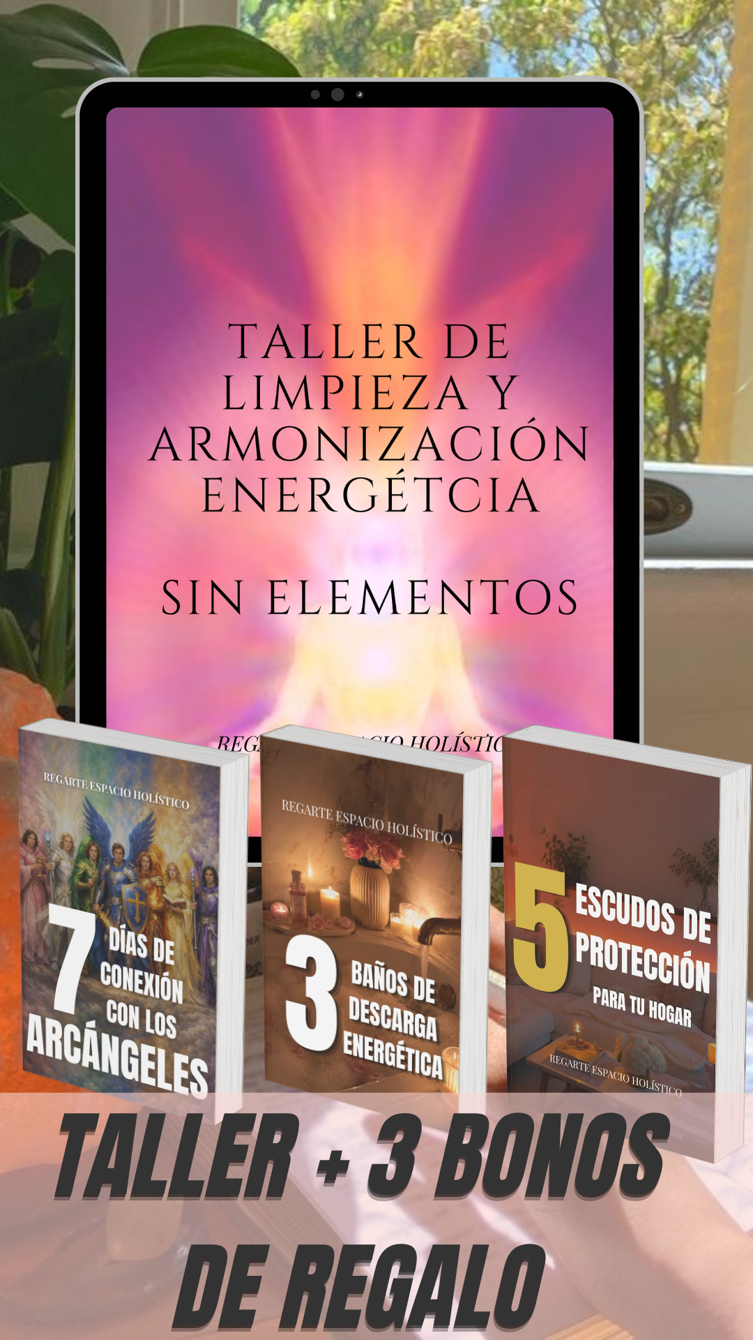Taller limpieza y armonización energética SIN ELEMENTOS, Simbología Sagrada y Conexión con los Arcángeles 🪽✨